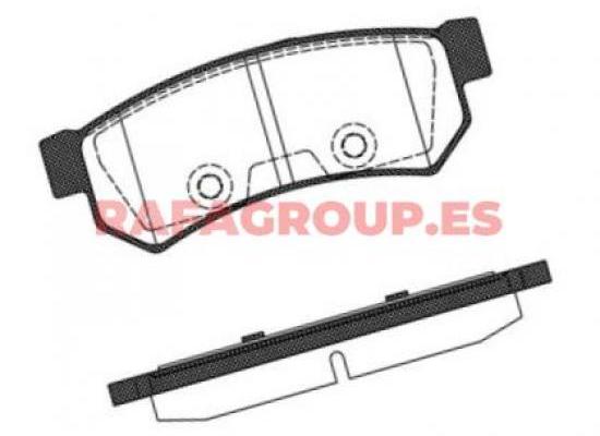 RG6005 - Pastillas de freno